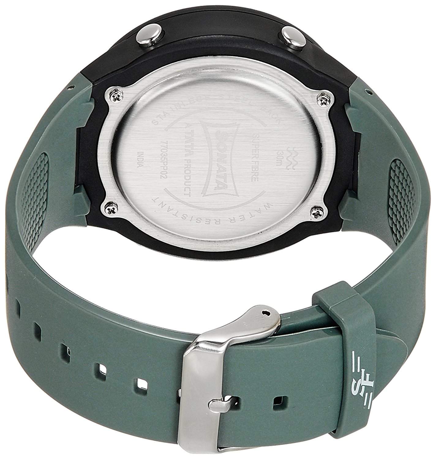 sonata digital watch belt