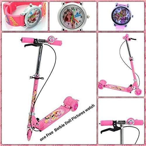 barbie scooter 3 wheel