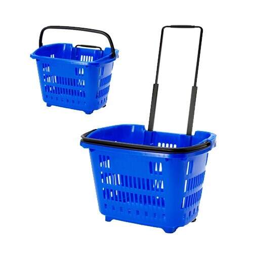 Supermarket Plastic Trolley in Lucknow at ₹ 1,500 Unit by Sai