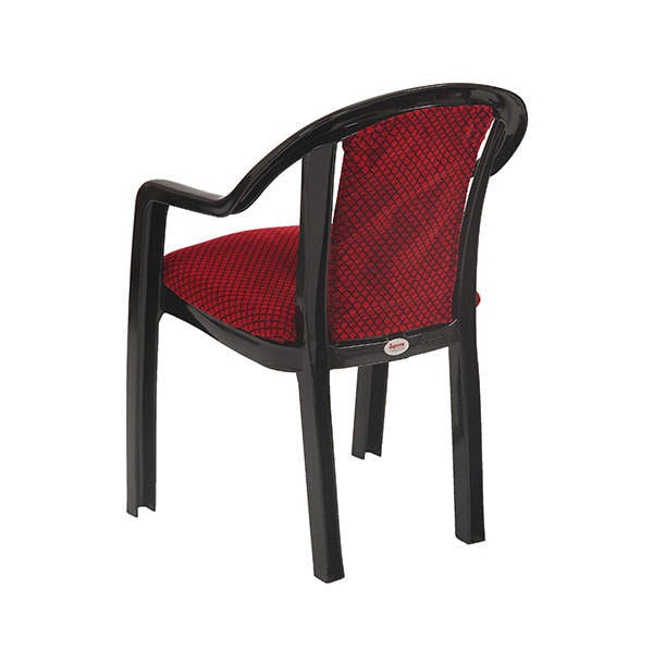 Supreme Ornate Living Room Chairs (Black And Red) in Bangalore at
