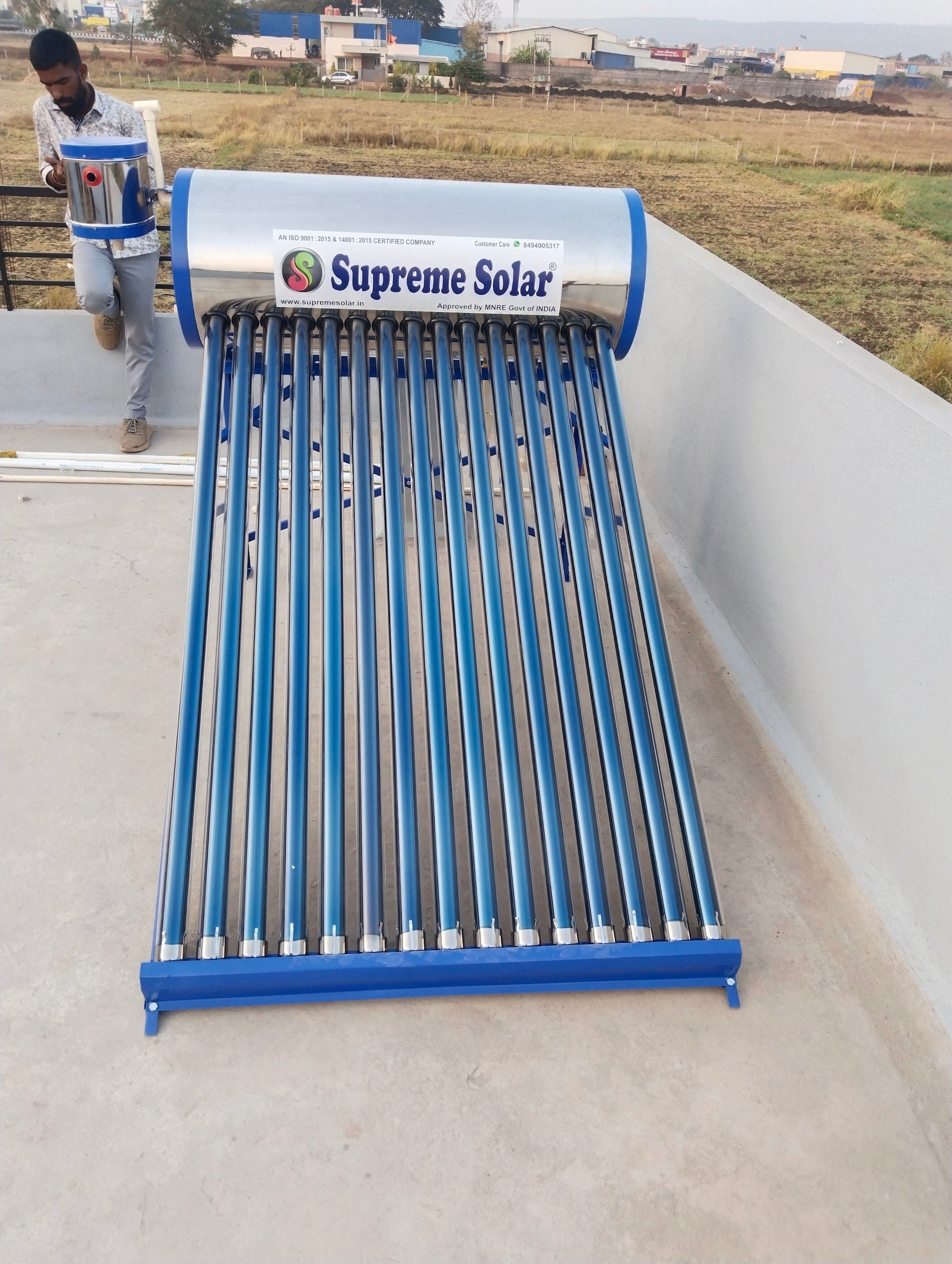 Solar 220 Ltr Supreme Solar 200 Litre Supreme Solar Panel 250