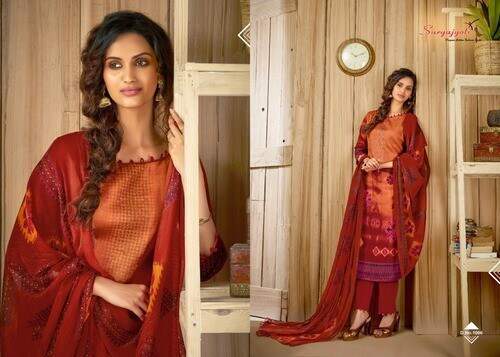 Surya Jyoti ZARA VOL DESIGNER COTTON SUIT in Surat at ₹ 532