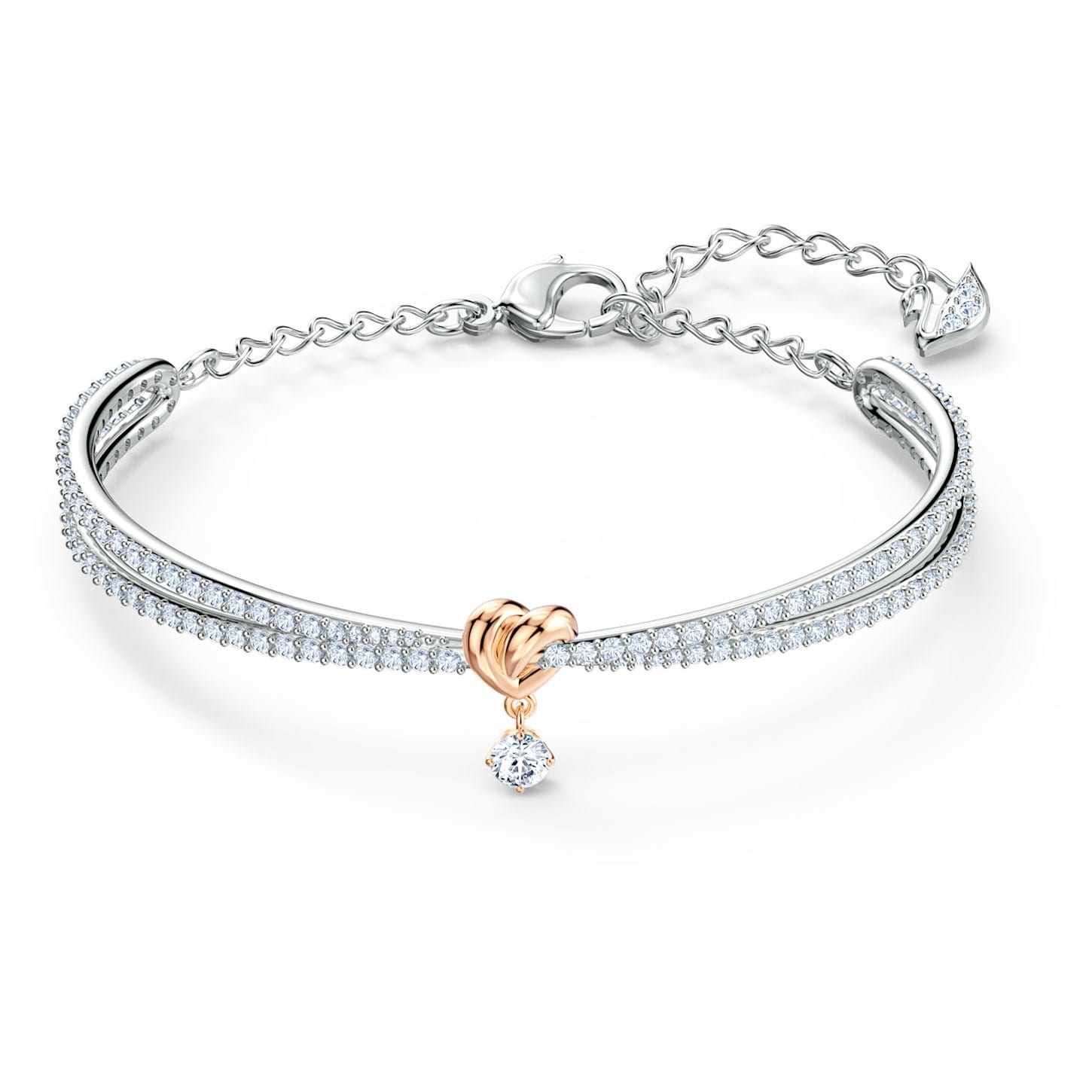 Mall Swarovski Jewellery Near Me SWAROVSKI Lifelong Heart Bangle