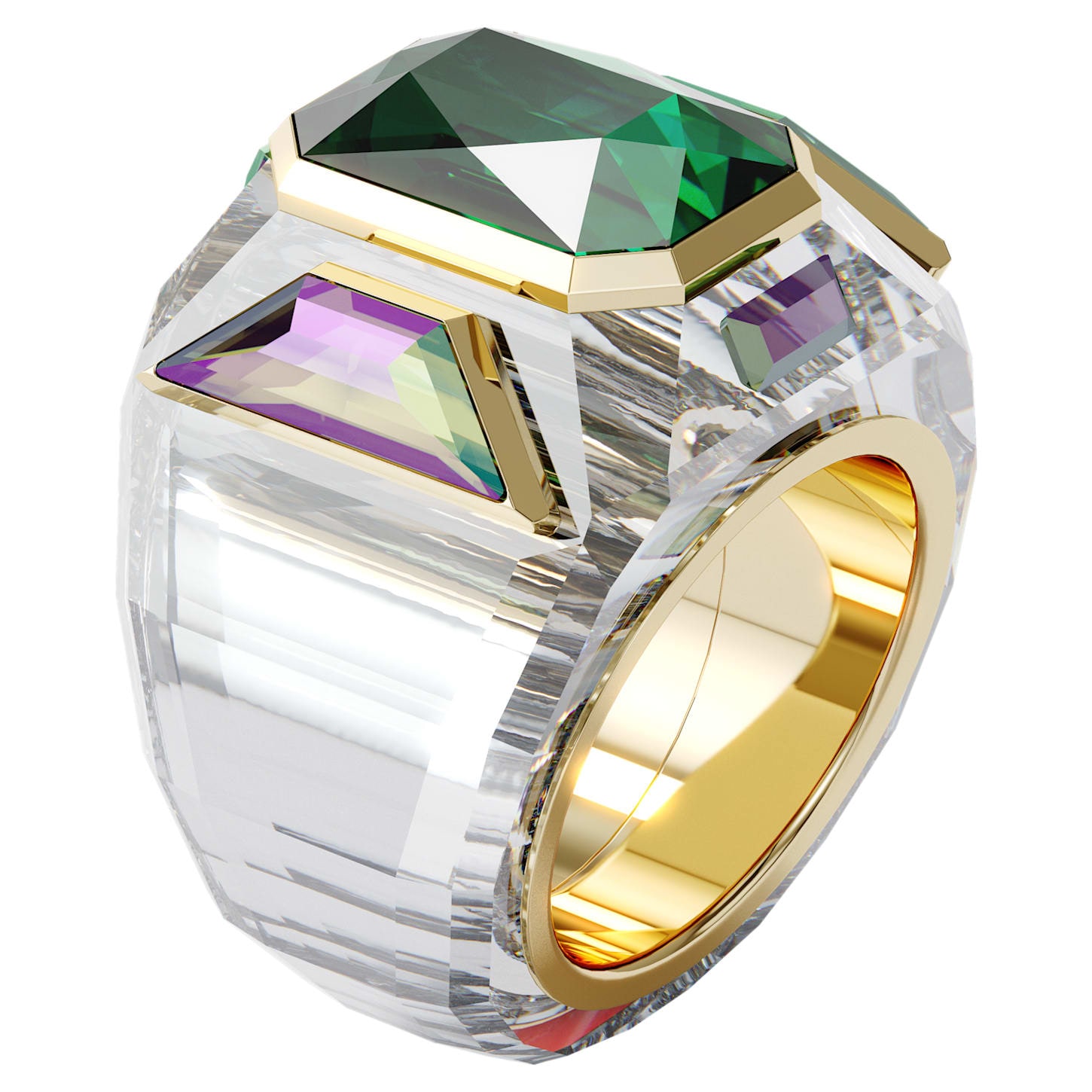 Swarovski Sparkling Dance Star Ring SWAROVSKI Chroma Cocktail Ring