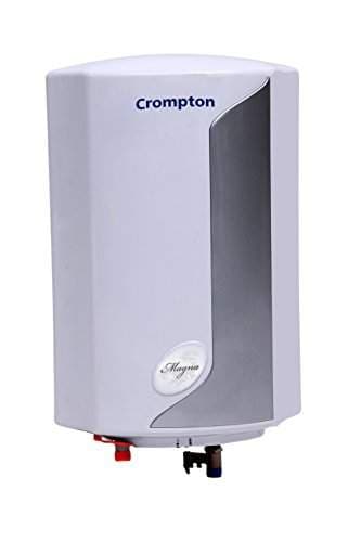 Crompton ASWH1025-WHTGRYSIL 25 ltr 220-230 Volts 50Hz Storage Geyser  (Multicolor) in Bangalore at best price by Vijay Electric Corporation -  Justdial