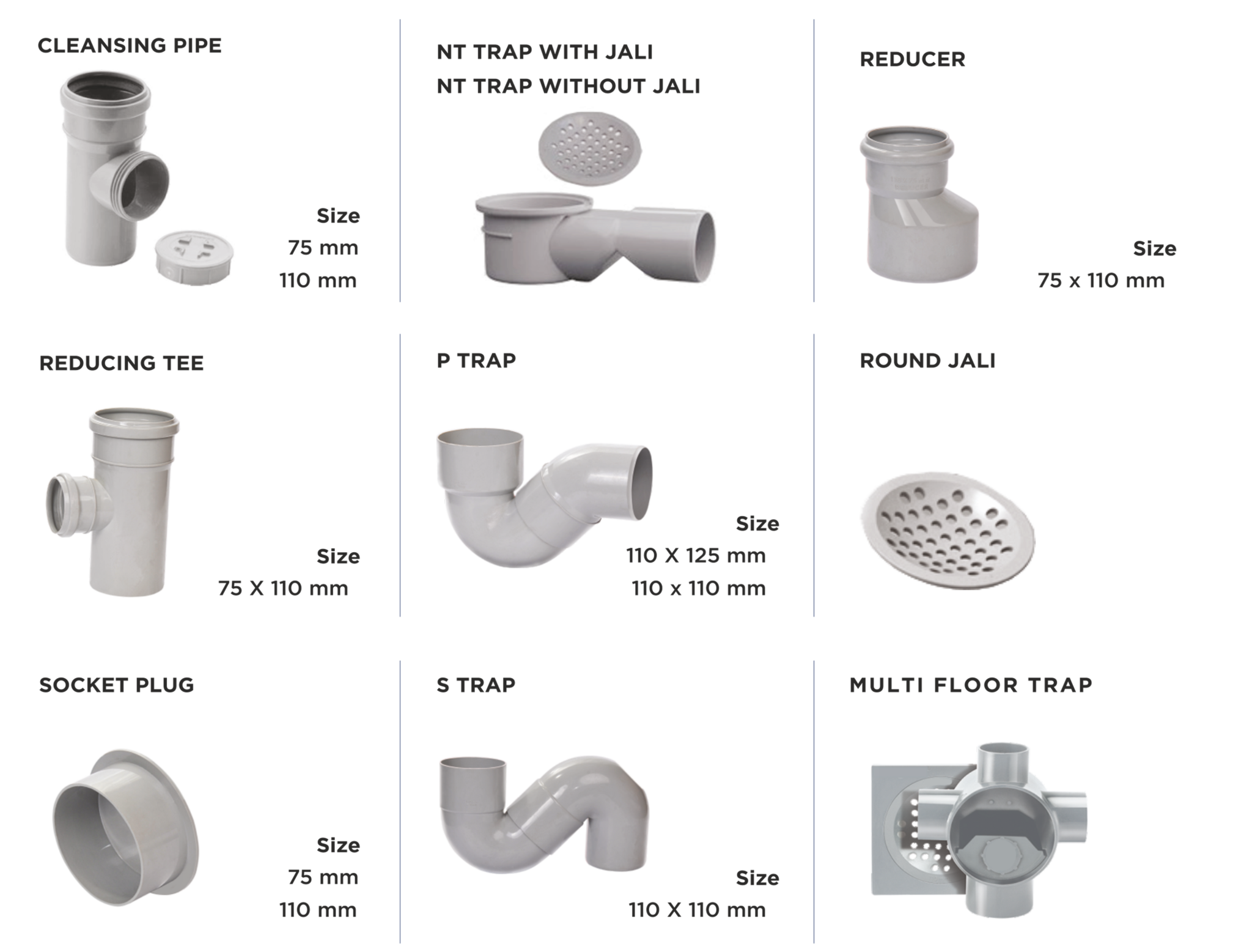 SWR FITTINGS S TRAP in Jalgaon at ₹ 20 ₹ 1,600 Pc by