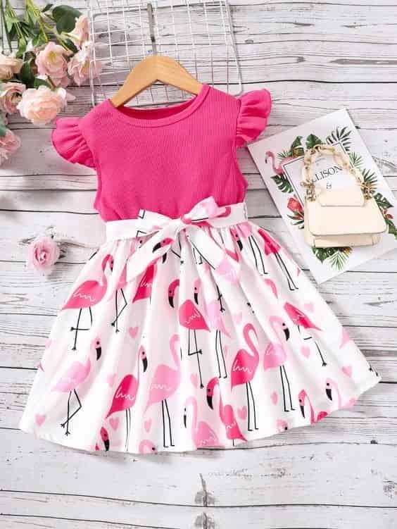 Baby Girl Cotton Princess Frock 3-5 yr in Mumbai at ₹ 600 Pc by