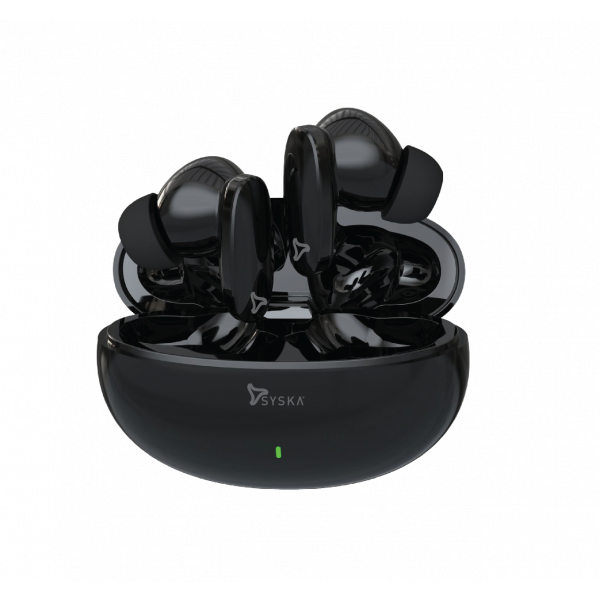 SYSKA Sonic Buds True Wireless Earbuds (Jet Black, IEB800) in Pune