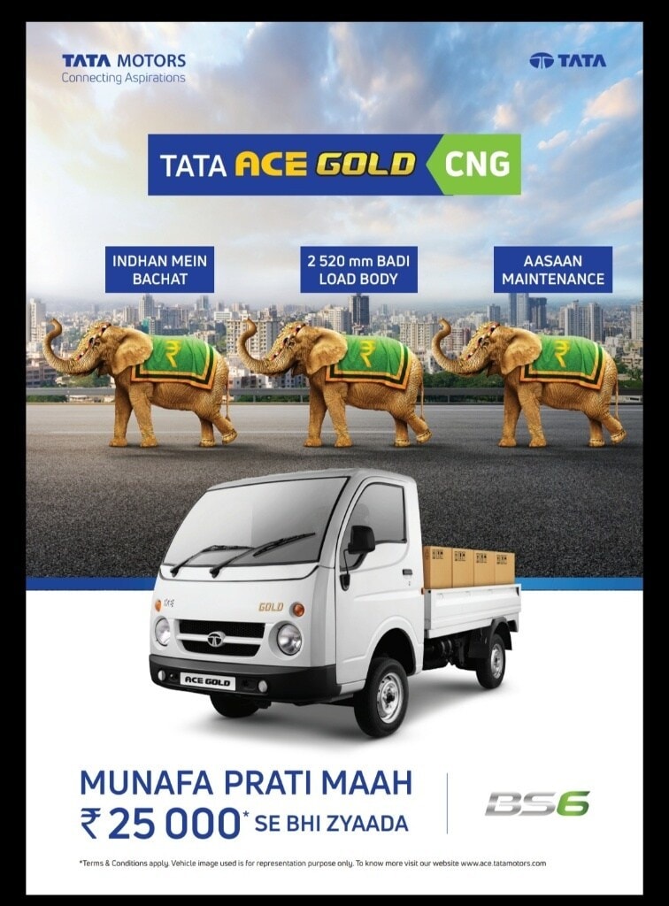 Tata ACE Gold CNG in Mumbai at ₹ L Pc by Shree Samarth