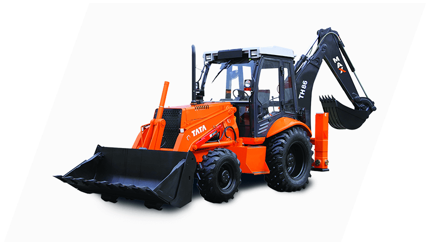 TATA HITACHI Backhoe Loaders TH 86 Max in Hyderabad at best price by ...