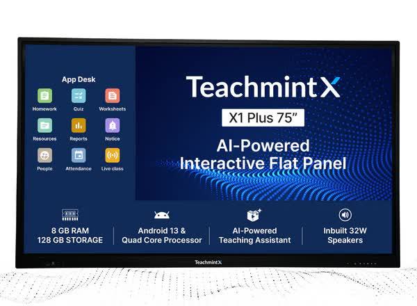 Teachmint (X1 Plus 75) Interactive Flat Panel 75 Inch in Nagpur at