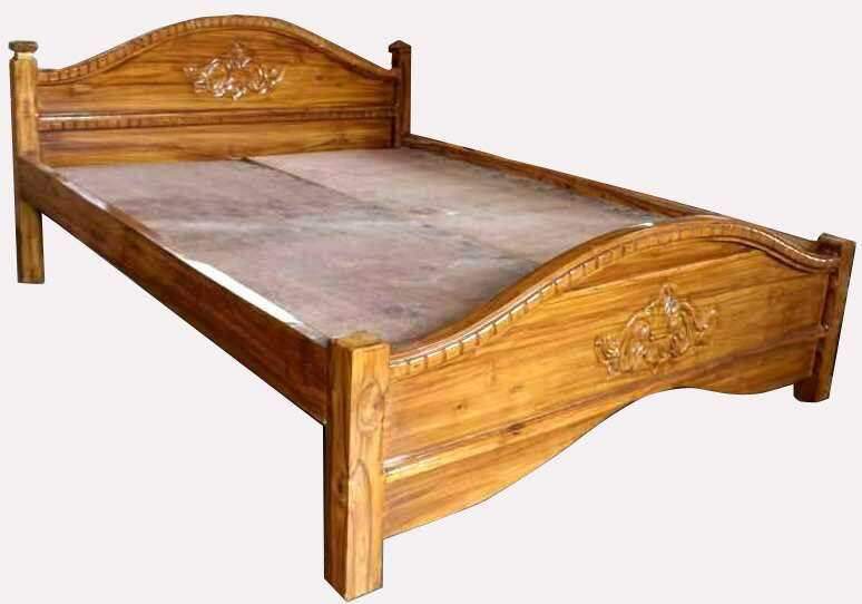 take wood double cot designs