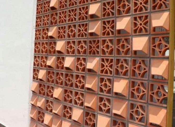 Terracotta Clay Jali in Delhi at ₹ 80 ₹ 90 Pc by India Clay