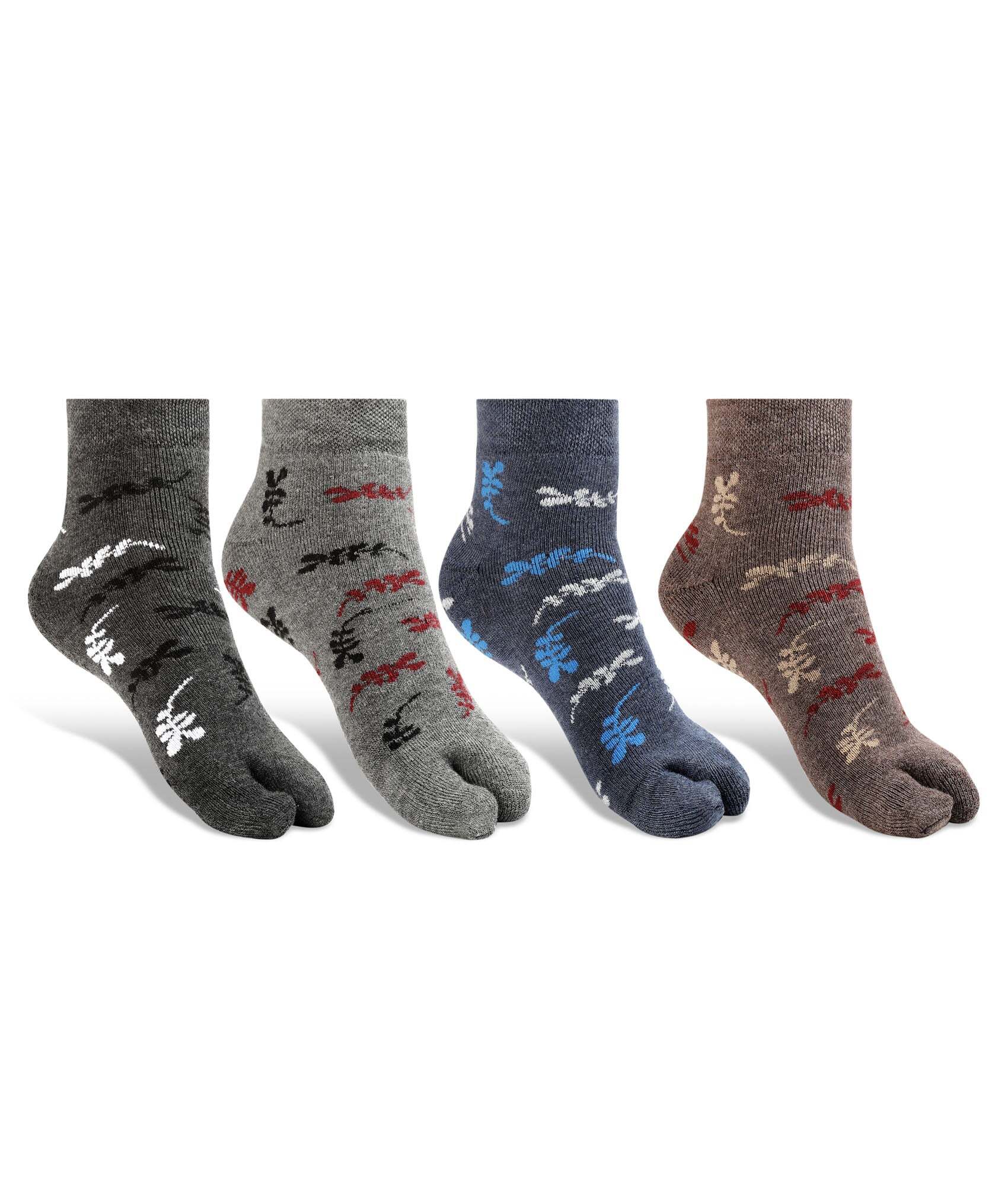 Texlon Women Printed Ankle Length Thumb Woolen Terry Thick Towel