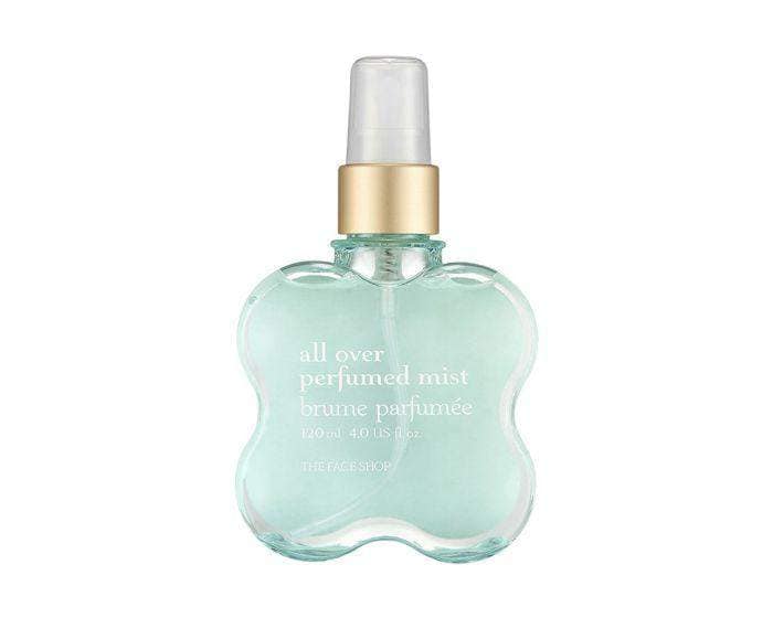 Perfume on face new arrivals