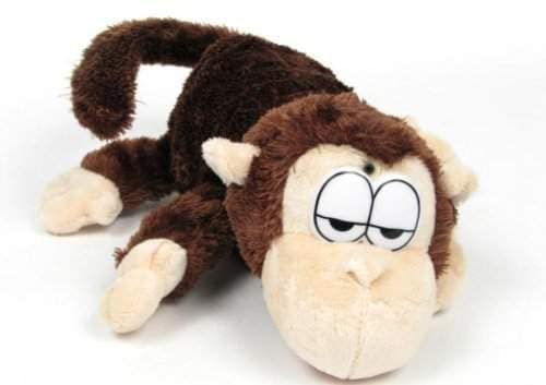rolling laughing monkey toy