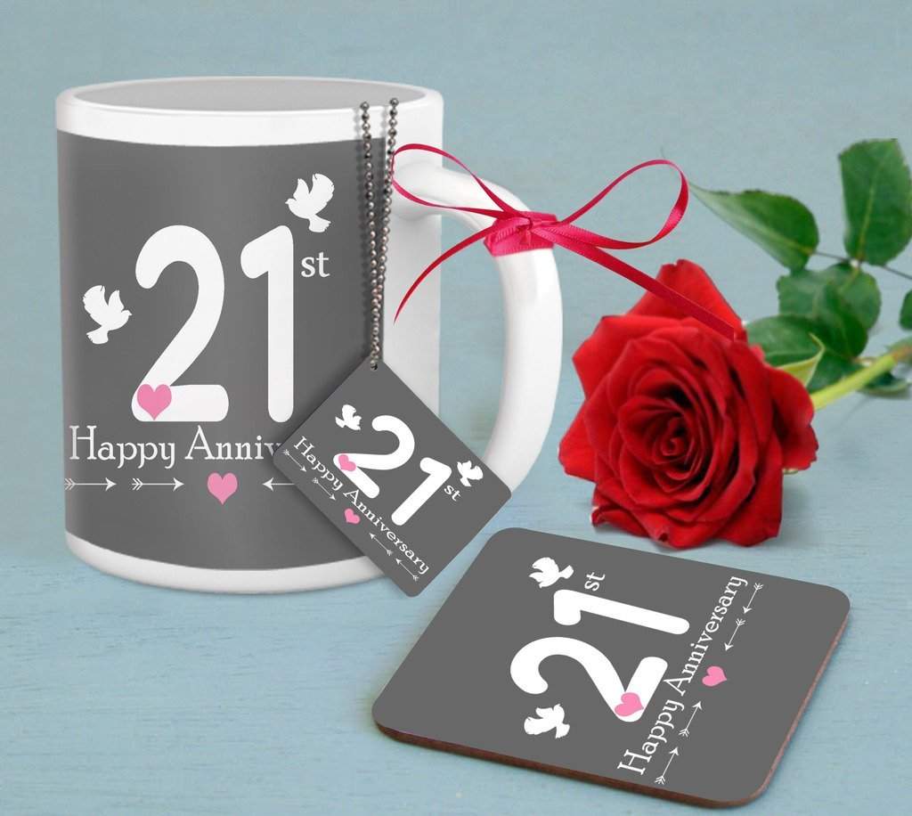 Buy Tiedribbons 21st Anniversary Gift Combo For Husband Anniversary Gift Combo For Him Anniversary Gift Combo For Man Gift For Anniversary Anniversary Gift For Brother Anniversary Gift For Sister Features Price Reviews Online