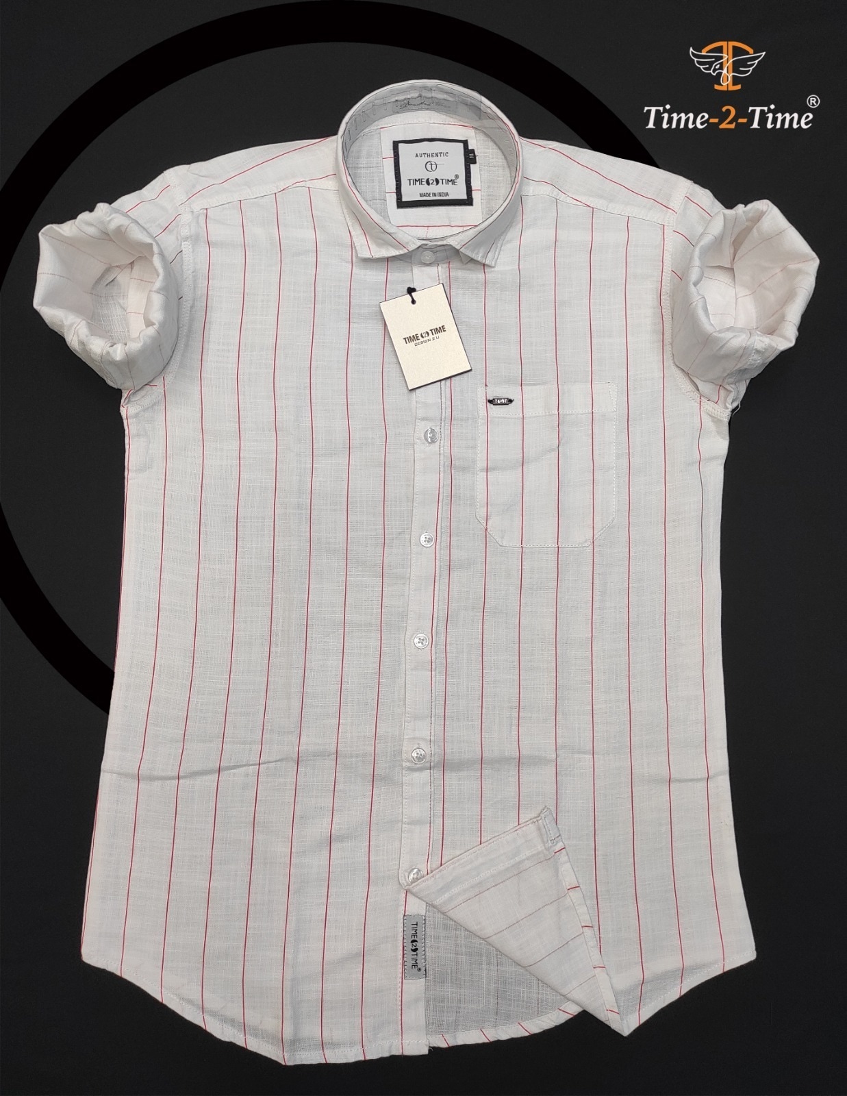 Time Time White Cotton Shirts in Bangalore at ₹ 150 ₹ 400