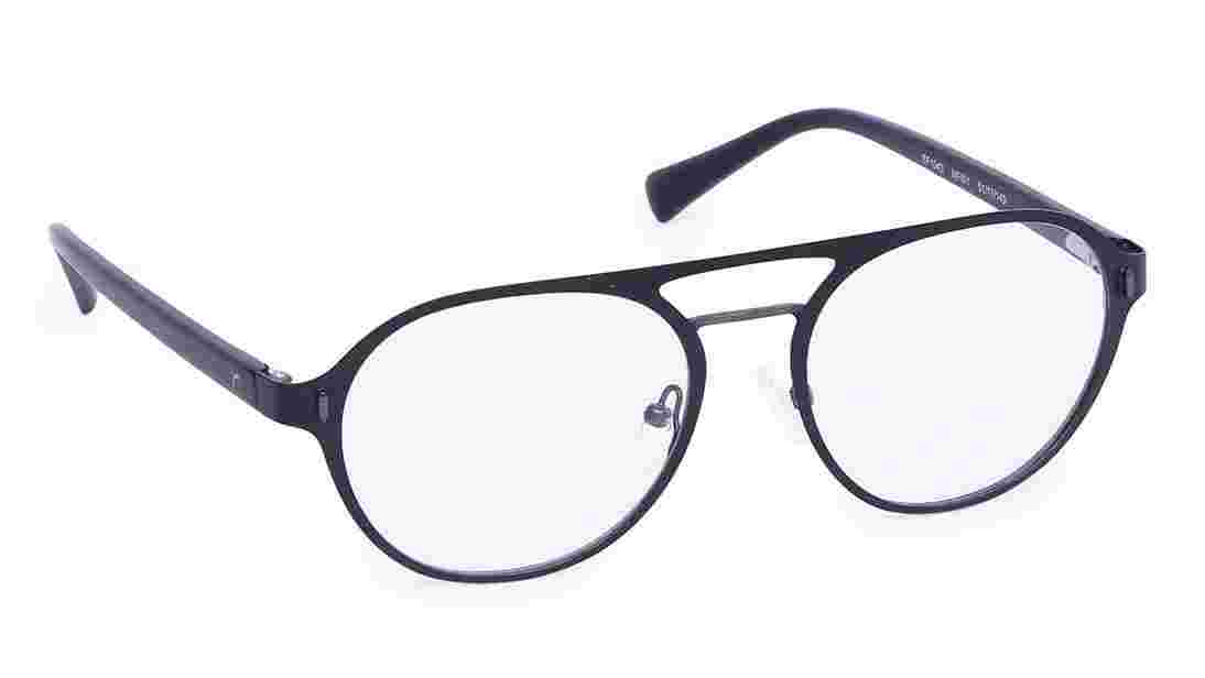 Titan Eye Plus Black Aviator Rimmed Eyeglasses (TF1043MFM1) in