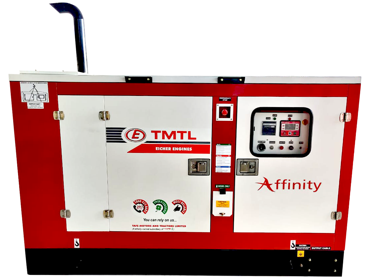 TMTL 35 kVA Prime Genset in Jaipur at ₹ L Pc (MOQ:1 Pc) by