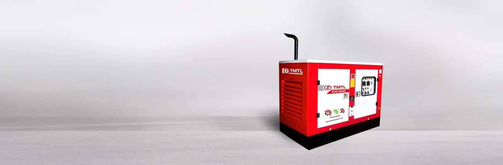 TMTL Eicher Engines 20 kVA Silent Generator Above 62.5 kVA