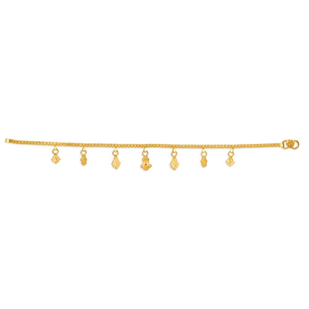 TANISHQ 22KT Gold Bracelet 18 cm in Amalapuram at ₹ 20,000 Unit