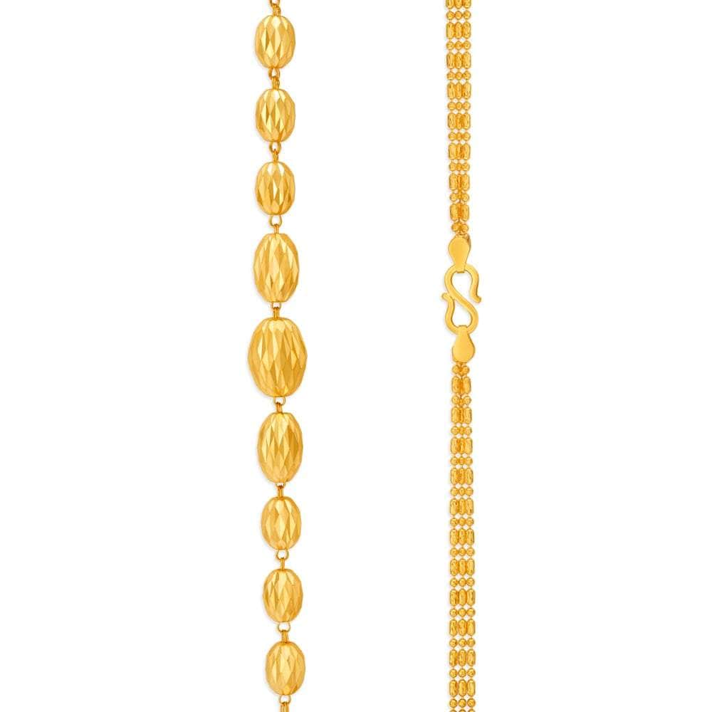 Tanishq 22KT Gold Chain 45.72 cm Online 