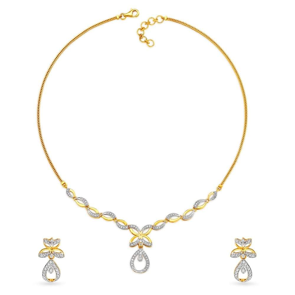 Jewelsome » Tanishq Zyra – Love Affair With Flowers | Diamond pendant sets, Diamond  jewelry designs, Diamond earrings studs