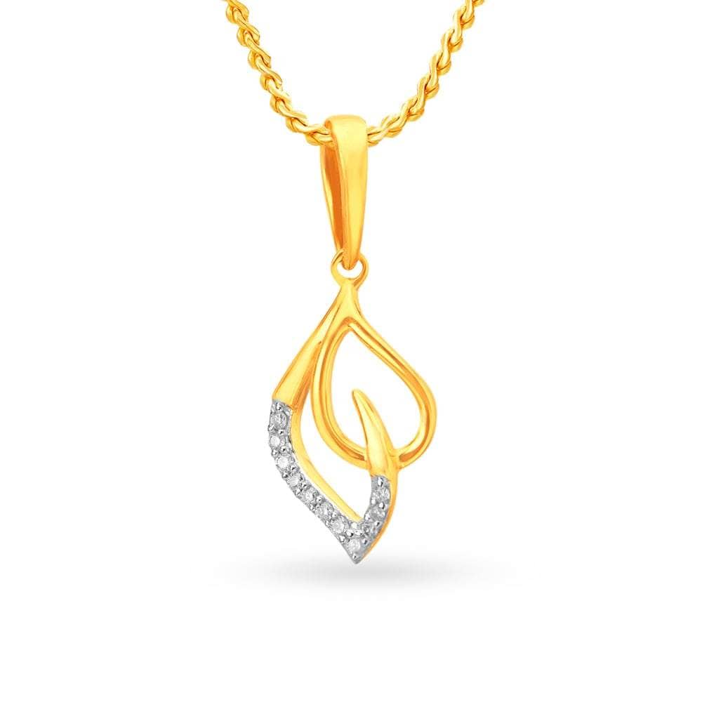 Gold Necklace Tanishq Karaikudi TANISHQ 18 KT Gold And Diamond