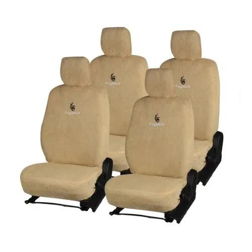Towel Car Seat Cover For FourWheeler (Beige) in Lucknow at