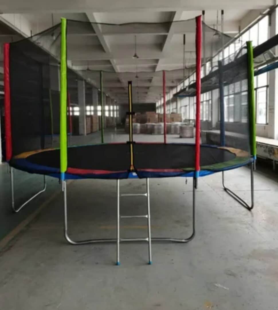 Toy Park Mild Steel Trampoline Jumping/ Kid Trampoline, For