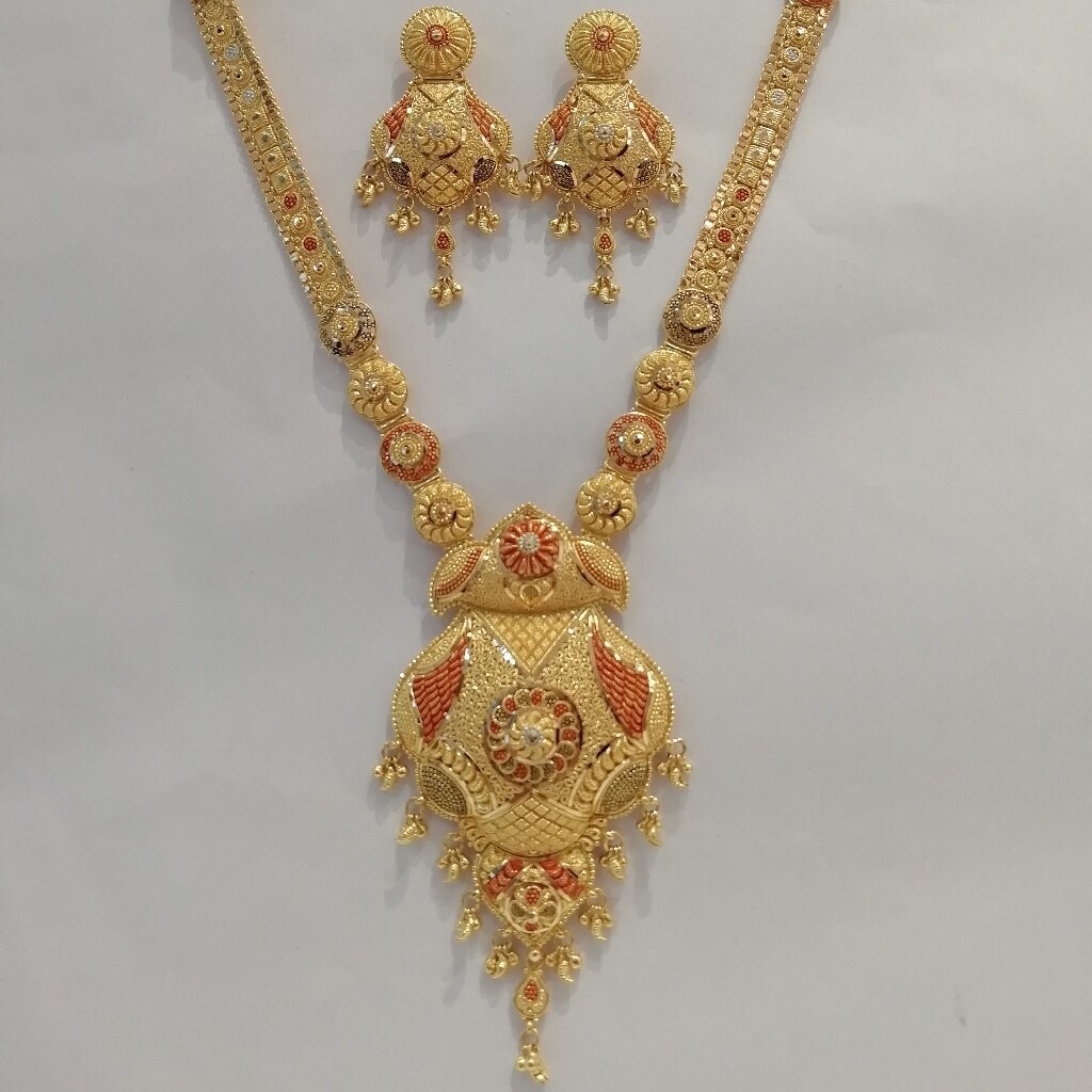 Necklace Set Gold Jewellery Pc Jewellers Antique Jewellery Pcj
