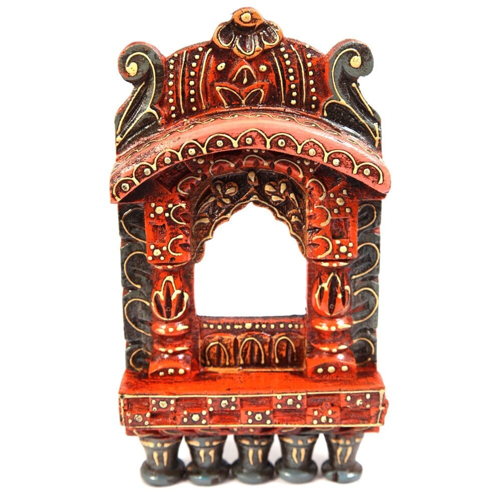 Traditional Rajasthani Wooden Jharokha Online As Wall Decor in