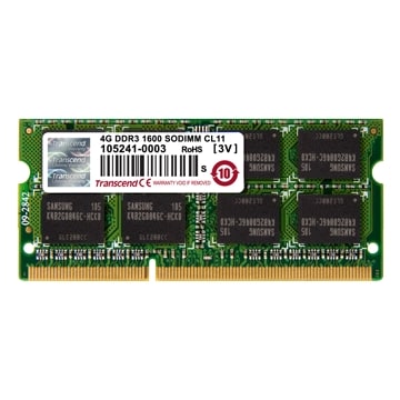 Transcend 2GB DDR3-1333 SO-DIMM (JetRam) Computer Ram [JM1333KSU