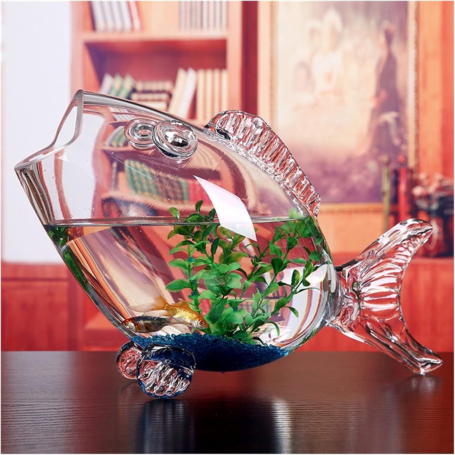 Transparent Glass Fish Aquarium Pot in Firozabad at best price by