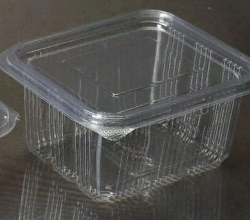 Transparent Packing Material Disposable Plastic Food Container in