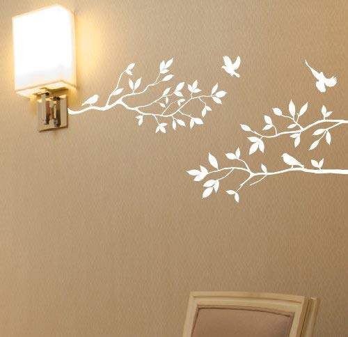 Tree Branches Wall Decal With Birds Vinyl Sticker Nursery Leaves 40 Wide X 18 High As Shown Matte White Features Reviews In India Justdial - Vinyl Wall Decals Tree Branch Tree Branches Wall Decal With Birds Vinyl Sticker Nursery Leaves 40 Wide X 18 High As Shown Matte White Features Reviews In India Justdial - Vinyl Wall Decals Tree Branch