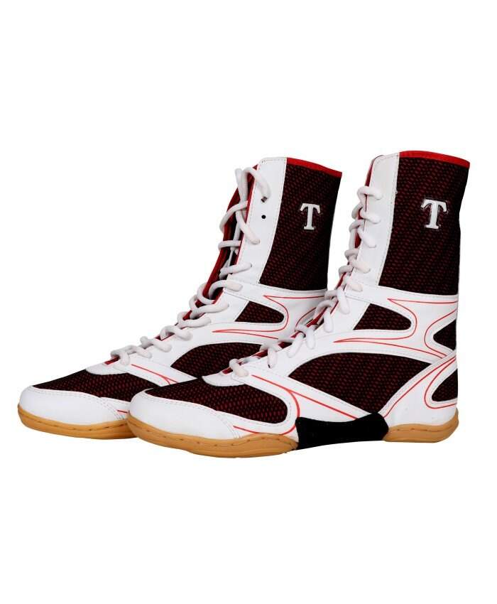 maroon wrestling shoes