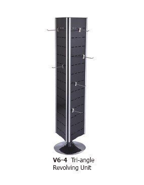 Triangular Steel Rack Triangle Stainless Steel Revolving Rack with 6 Shelves in Bangalore at ...
