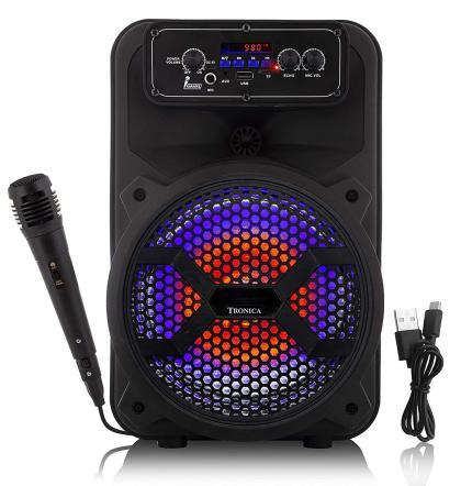 Tronica Black Jhakaas 1000 W Wireless Bluetooth Party Speaker in