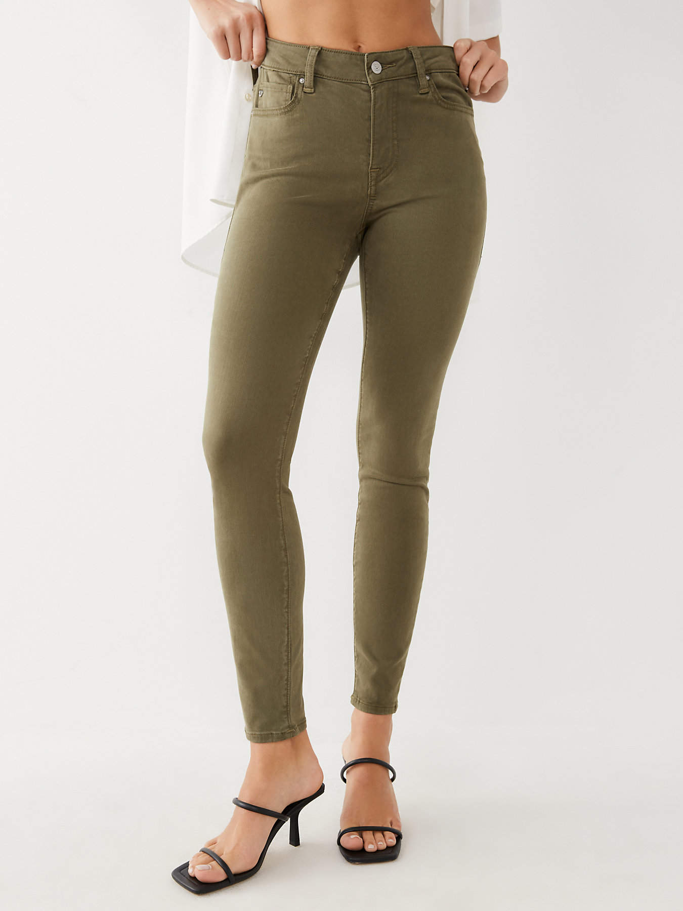 True Religion 204456 Womens Halle Super 