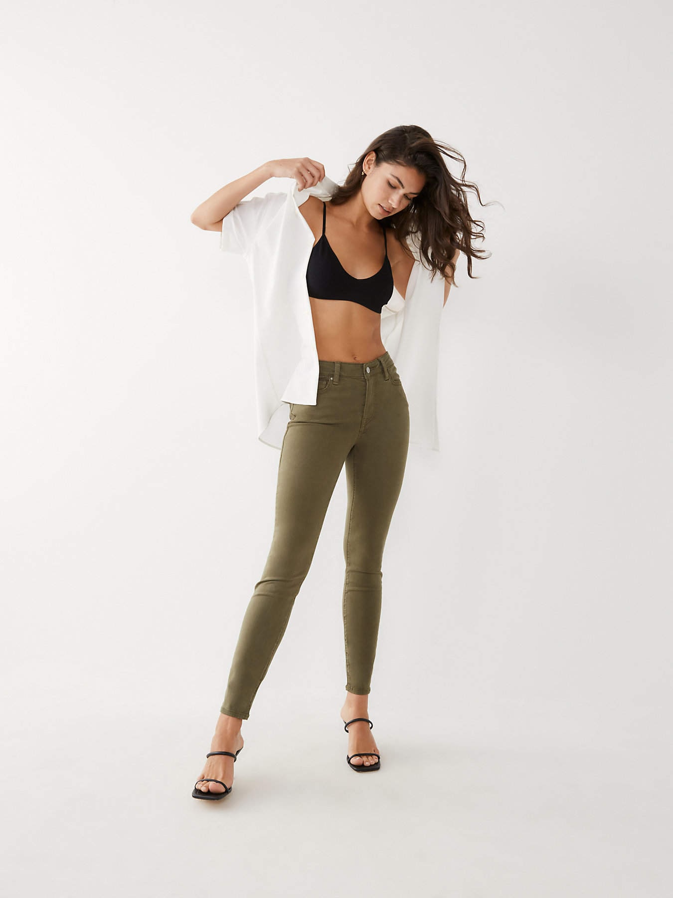 True Religion 204456 Womens Halle Super 