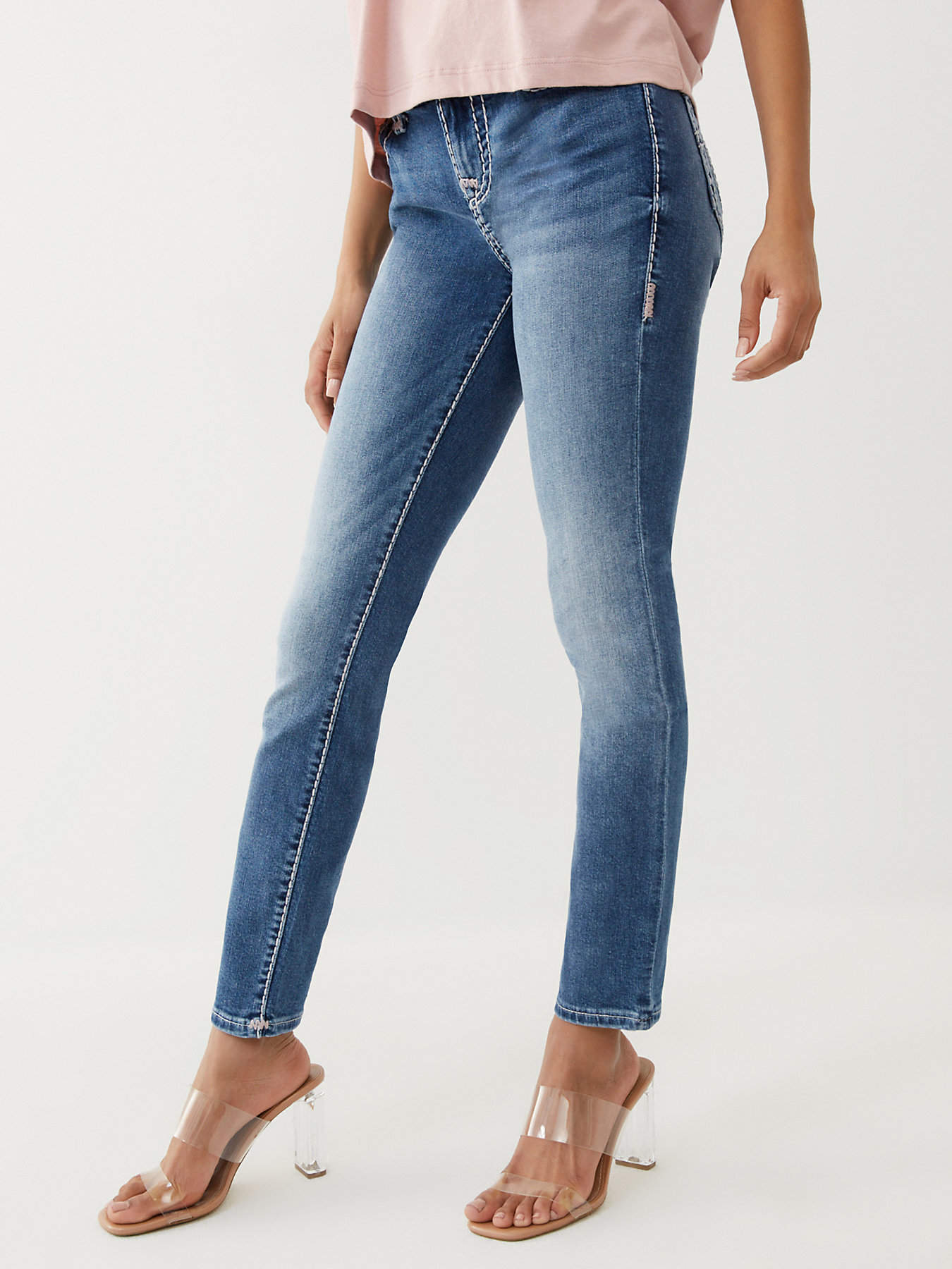 True Religion 203109 Womens Halle Super 