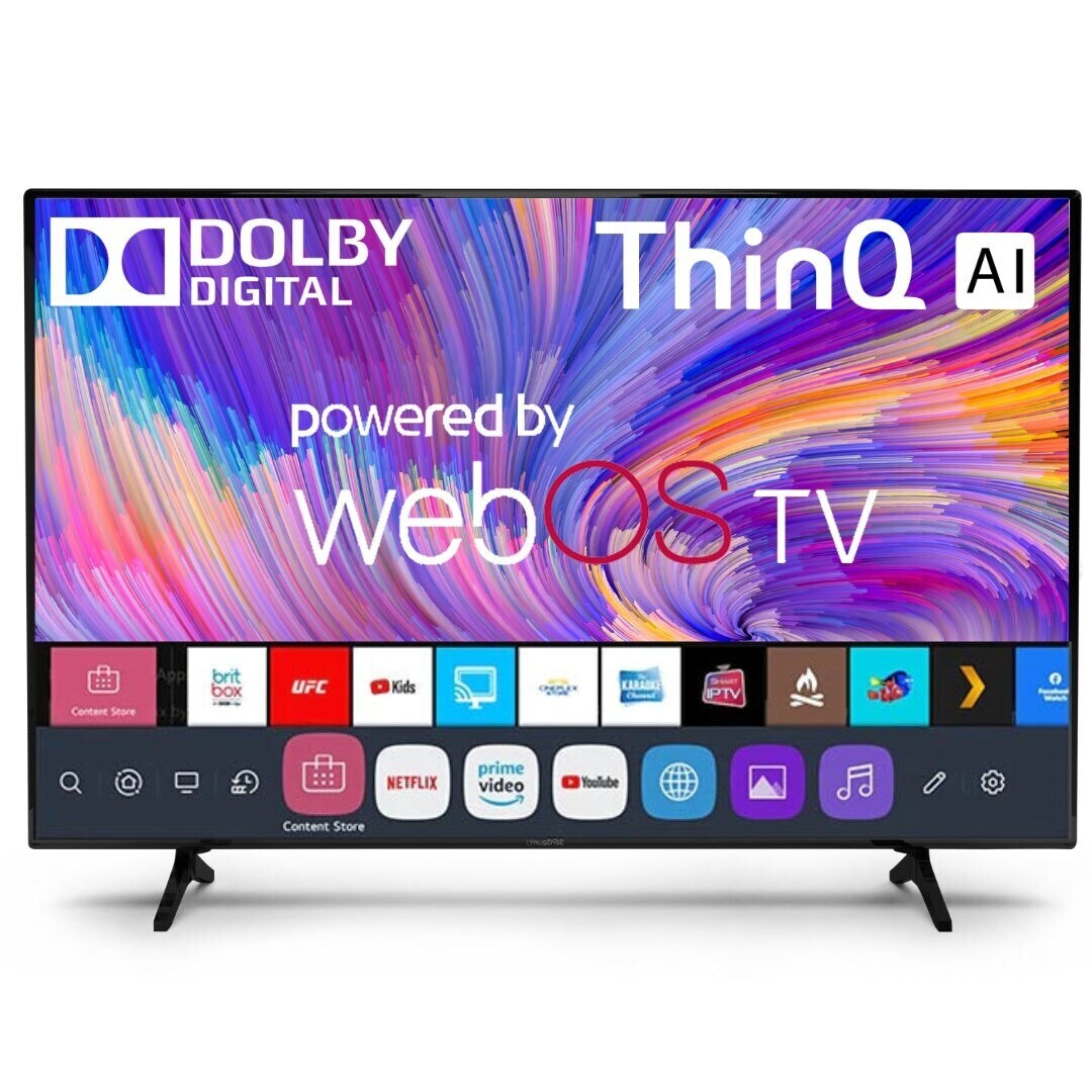 TruSense 43 Inch Smart TV ULTRA HD 4K WEB OS 22( TS 4343 in