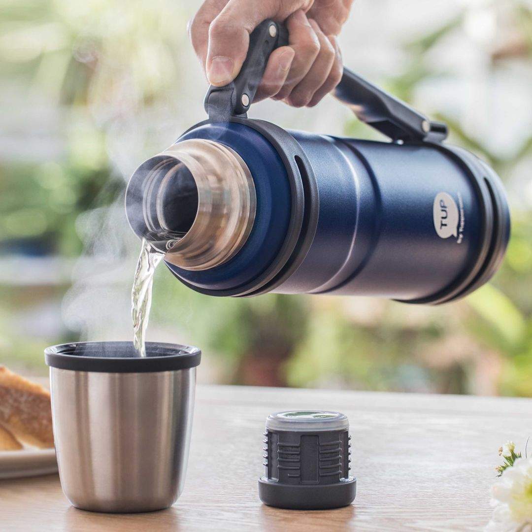 Tupperware ltr Thermal Flask (Blue Silver) in Kanpur at