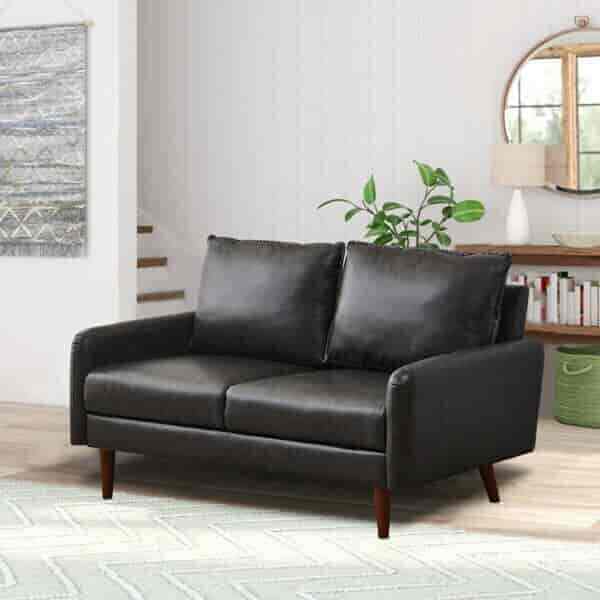 Two Seater Comfortable Leather Sofas Set x Feet in Pune at