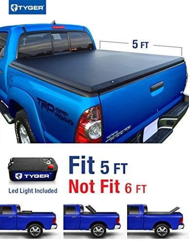 Buy Tyger Auto Tg Bc3t1030 Tri Fold Pickup Tonneau Cover Fits 05 14 Toyota Tacoma Double Cab With Without Utility Track Features Price Reviews Online In India Justdial
