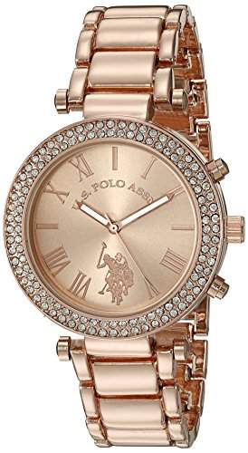 us polo assn watch rose gold
