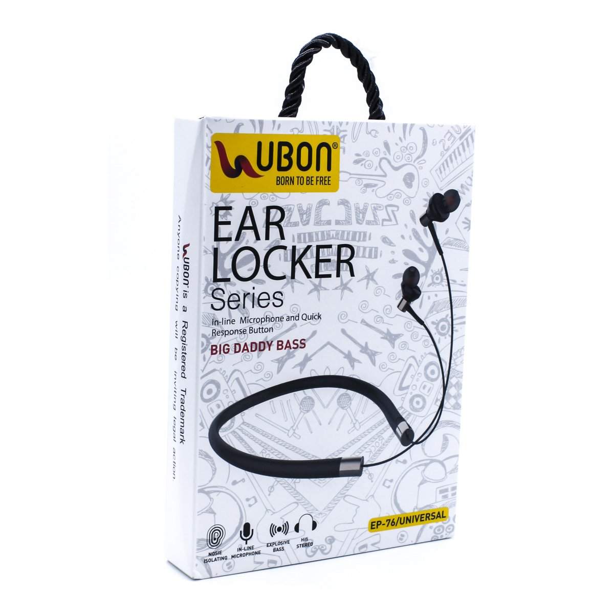 Ubon EP-76 Universal Wired Neckband/Earphone in Kolkata at ₹ 775