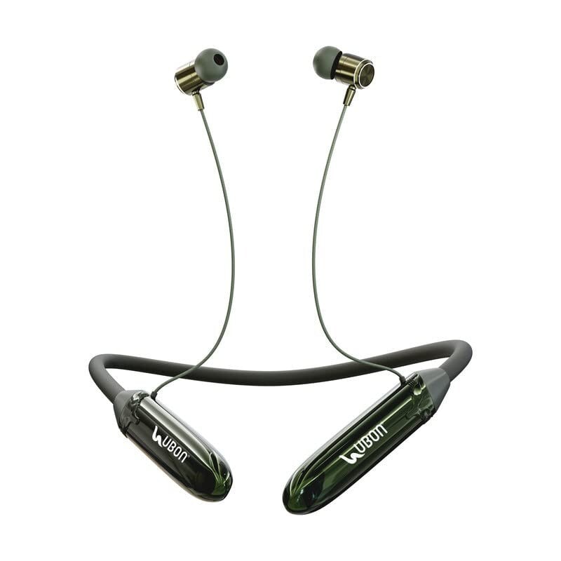 Ubon Workout Series CL-66 Wireless Neckband (Green) in Kolkata at